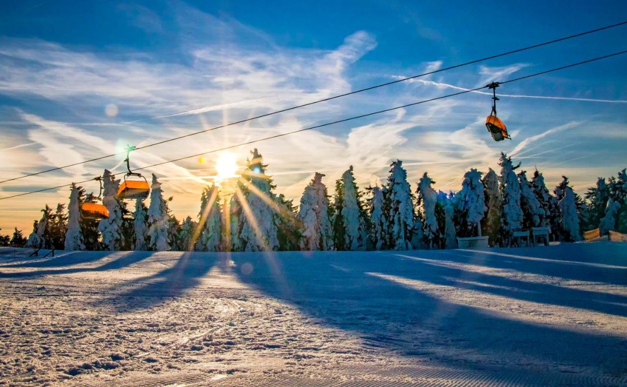 Apartmany Vista Klinovec Loučná pod Klínovcem Bagian luar foto