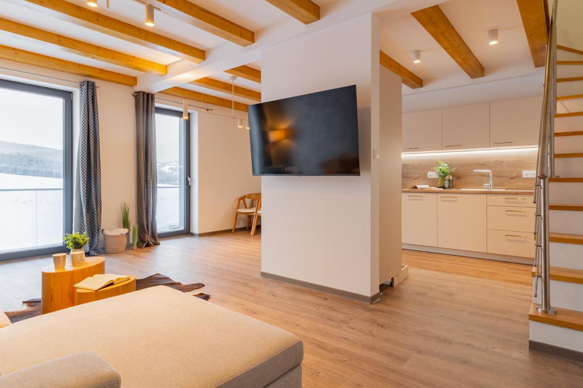 Apartmany Vista Klinovec Loučná pod Klínovcem Bagian luar foto