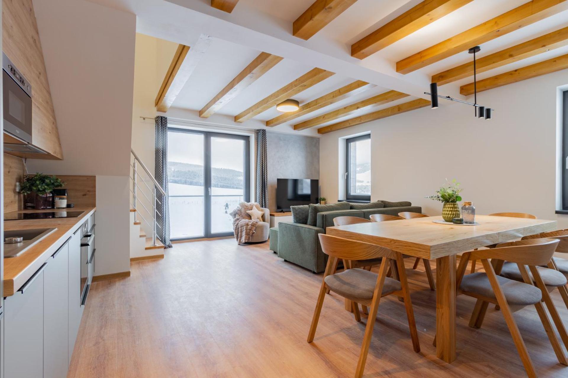 Apartmany Vista Klinovec Loučná pod Klínovcem Bagian luar foto